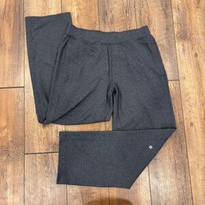 Lululemon Kung Fu Pant 2.0 Men's LT Large Tall Heathered Gray Luon Fabric M5285T